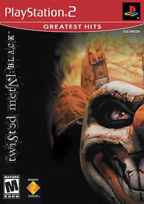 Twisted Metal Black Greatest Hits Sony Playstation 2 2002 Complete