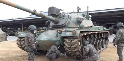 Old Patton Tanks Help Defend South Korea 21st Century Asian Arms Race