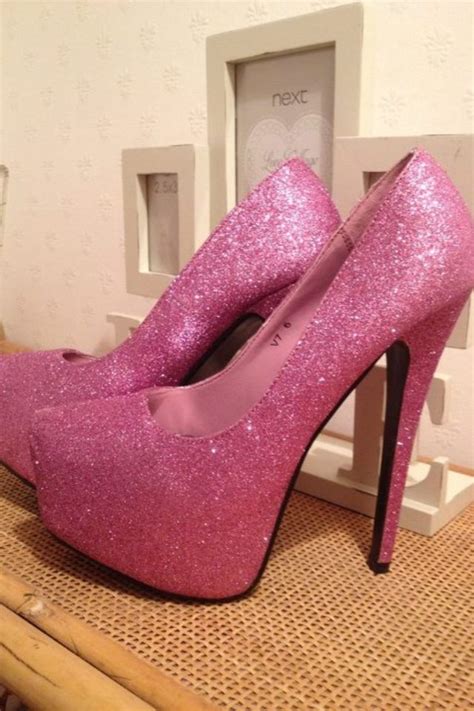 Because I Want To Be Barbie Prom Heels Sparkly High Heels High