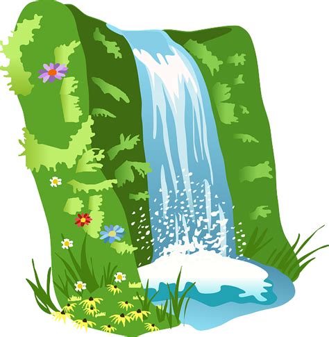 Download Waterfall River Stream Royalty Free Vector Graphic Pixabay