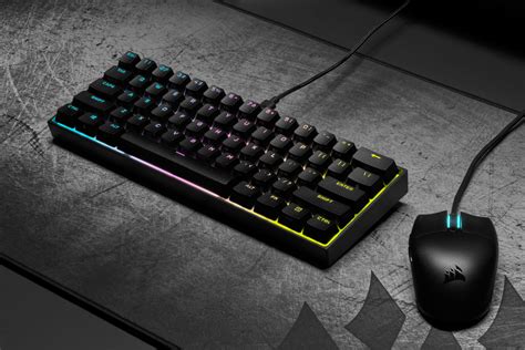 Corsair Debuts First Ever 60 Mechanical Gaming Keyboard K65 Rgb Mini