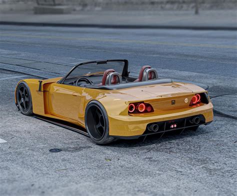 Widebody Honda S2000 Is Out For Nsx Blood In Radical Rendering