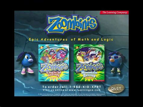 Logical Journey Of The Zoombinis Official Promotional Image Mobygames