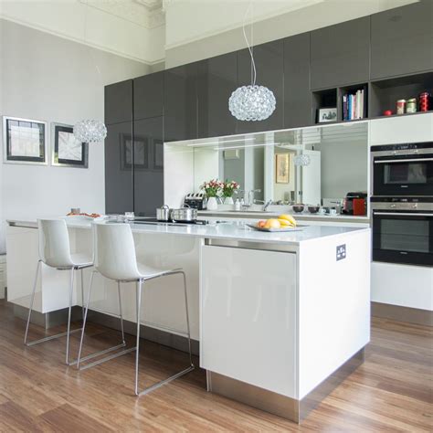 A leather armchair, hide throws and an inglenook fireplace in the sitting room; Galley kitchen ideas that work for rooms of all sizes ...