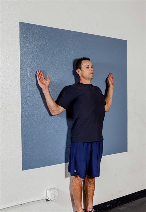 Wall Angles Thoracic Spine Mobility Exercise Sean Cochran Sports