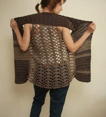 Maybe you would like to learn more about one of these? 3 diversos puntos a crochet para chalecos largos y cortos ...