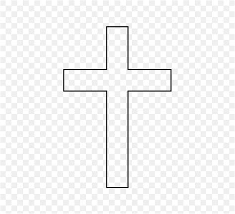 Christian Cross Symbol Outline Drawing Clip Art Png X Px Christian Cross Area