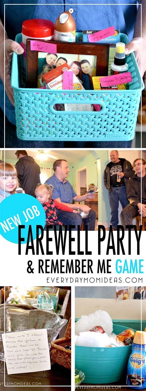 A Collage Of Photos With Text That Reads Farewell Party And Remember Me