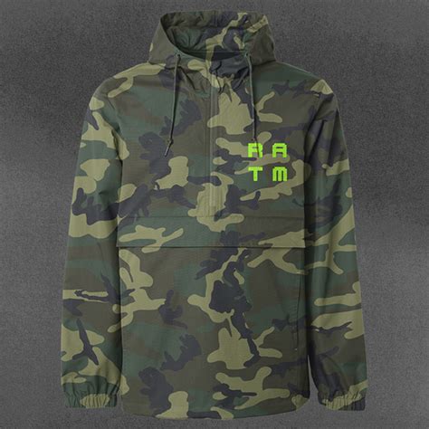 Camo Anorak Jacket Rage Against The Machine Official Store