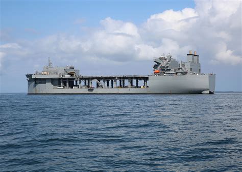 Military Sealift Command Expeditionary Sea Base Usns Hershel Woody