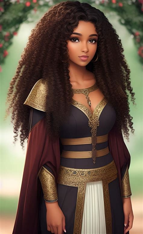 Black Princess Ai Art Black Girl Beautiful Fantasy Art Black Love