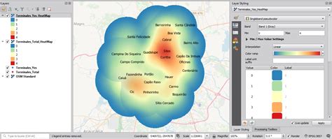 Qgis Creating A Heatmap Of Delivery Probability In Qgis3 Geographic