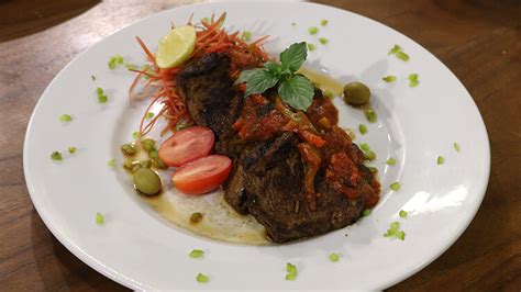 Beef Steak With Relish Sauce Recipe Masala Tv