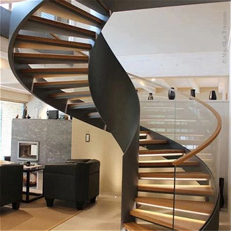 Luxury Floating Curved Stair Nosing For Vinyl Flooring Curved Staircase