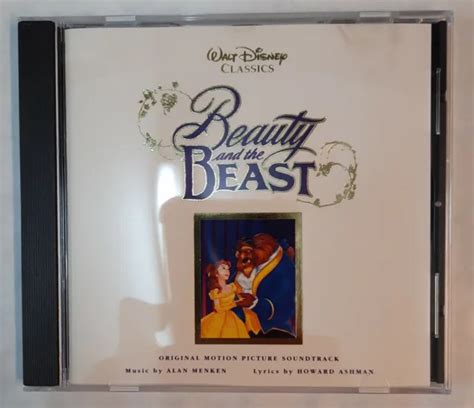 Beauty And The Beast Original Soundtrack Cd Album Walt Disney 622