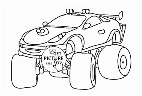 Batman Monster Truck Coloring Pages at GetColorings.com | Free printable colorings pages to