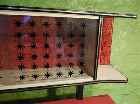 Stunning 1950s Vintage Atomic Design Dresser Display Etsy Retro