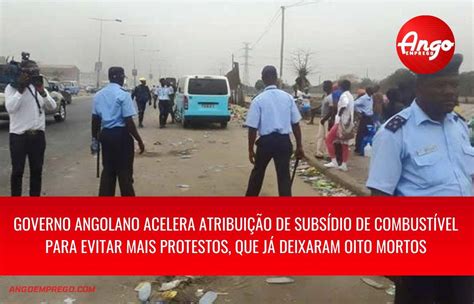 Governo Angolano Acelera Atribuição De Subsídio De Combustível Para Evitar Mais Protestos Ango