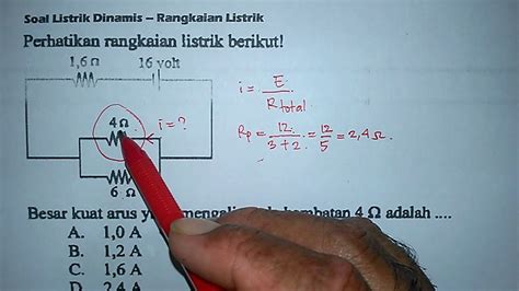 Kuat Arus Listrik Yang Mengalir Melalui R3 Adalah