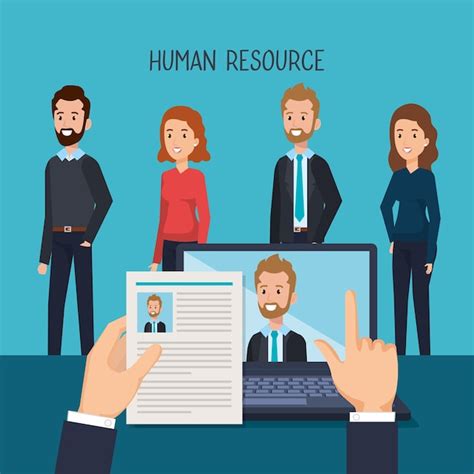Premium Vector Group Of People Human Resources