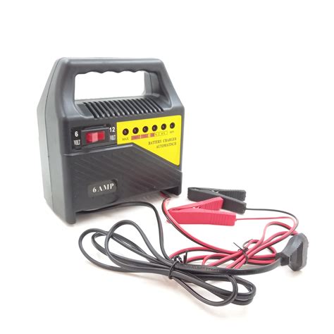 Auto Battery Fast Charger 12 Volts 6 Amps
