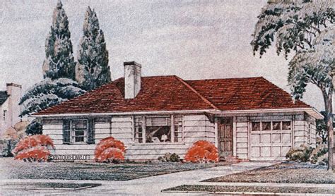 The Brentwood1950s Ranch Style Homecatalog House A Photo On