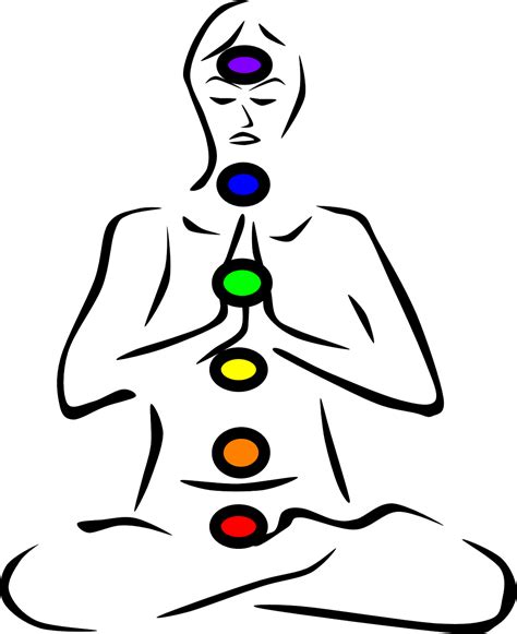 Chakras Meditação Espiritual Gráfico Vetorial Grátis No Pixabay