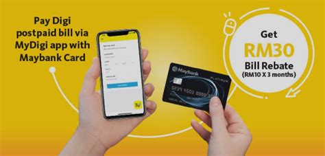 Win up to s$688 when you pay any credit card bills via maybank mobile banking! Get RM30 rebate when you enroll Digi auto billing with ...