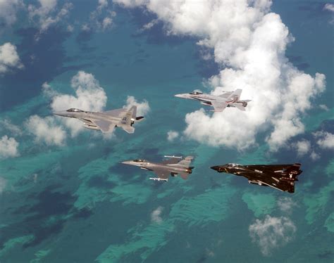 This is largely due to their differing operational environments. An Air Force F-15 Eagle And F-16 Falcon Fly In Formation ...