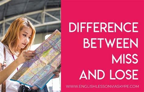 Difference Between Miss And Lose Learn English With Harry 👴 Learn