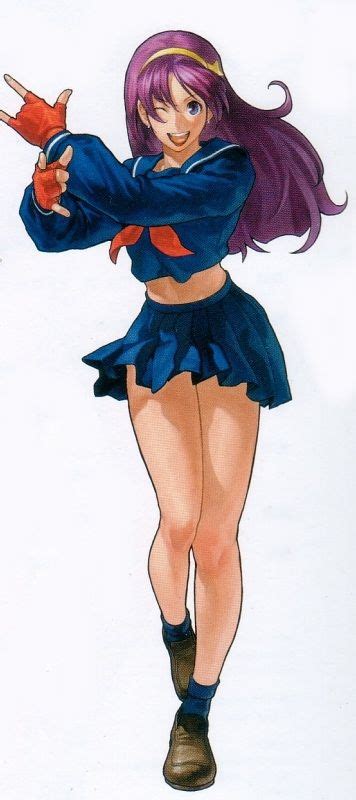 athena asamiya kof イラスト キャラクターデザイン アニメ