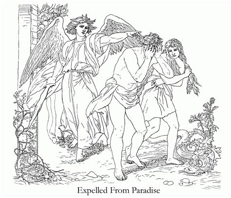 Coloring pages for kids adam and eve bible coloring pages. Free Bible Coloring Pages Of Adam And Eve - Coloring Home