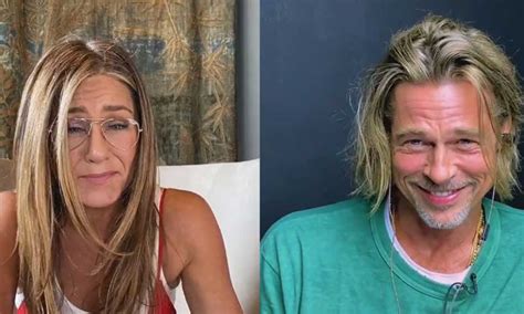 Actor brad pitt has not been paying attention to the internet's total meltdown of the reunion between him and actress jennifer aniston. Brad Pitt accepted epic reunion with Jennifer Aniston AFTER she signed up | HELLO!