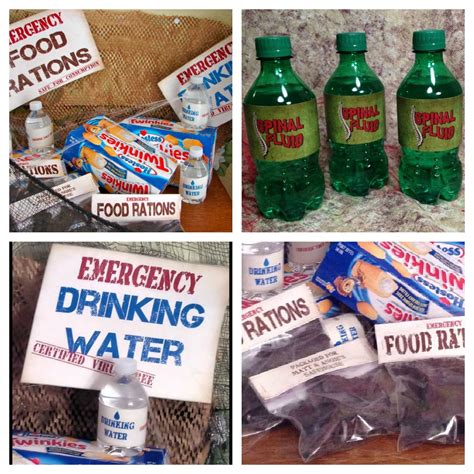 However since zombies, zombies and more zombies are back in season let me share with you our zombie apocalypse halloween party last year. {Real Party} Zombie Apocalypse - A Well Crafted Party