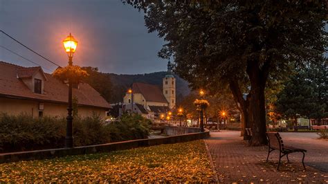 Autumn Town Wallpapers Wallpaper Cave