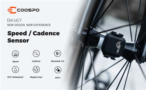 Coospo Bike Cadence Speed Sensor Bk467 Bluetooth Ant Cadence Sensor For Gps Bike Computers