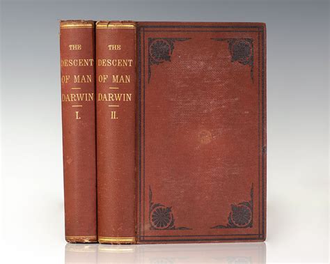 The Descent Of Man And Selection In Relation To Sex Charles Darwin First American Edition