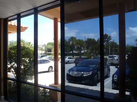 Commercial Glass Window Film Tinting Buildings Stores