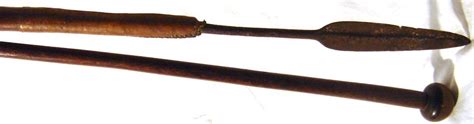 Zulu Hunting Assegai And Knobkierrie 19 Th Century From Molotov On Ruby