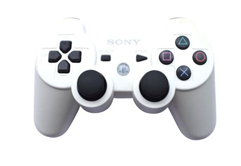 All White Ps3 Controller