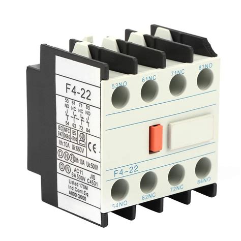 Auxiliary Contactor Akozon Auxiliary Contact Ladn22 Ac Contactor