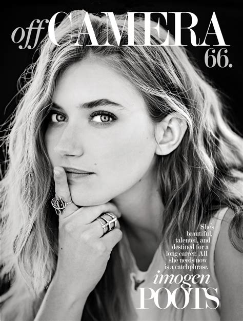 Celebrities Trands Imogen Poots Off Camera Magazine June 2016 Cover