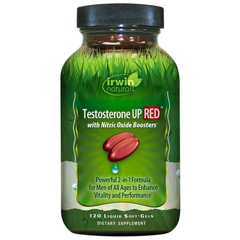 irwin naturals testosterone up red 120 count