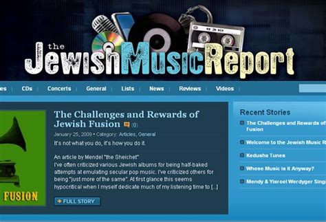 New Jewish Music Website Launches Jewish Insights