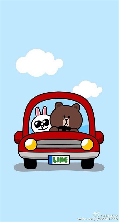brown and cony cony brown brown bear line cony cute brownie and cony hd phone wallpaper pxfuel
