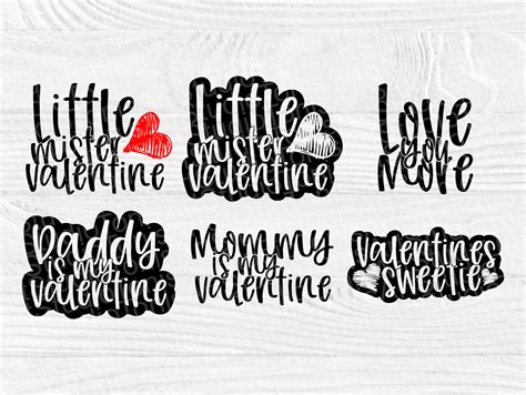 Valentine SVG Bundle Kids Valentines Day Love Svg | Etsy