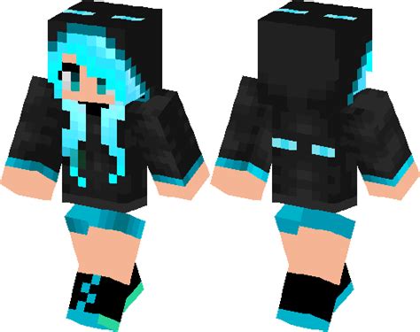 Ender Girl Minecraft Skin Minecraft Hub