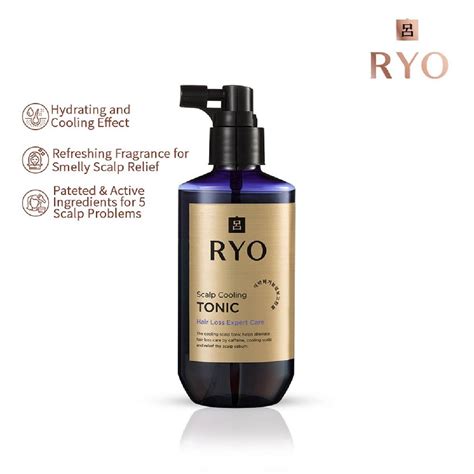 Ryo Hair Loss Expert Care Scalp Cooling Tonic Reduce Sebum Reduce