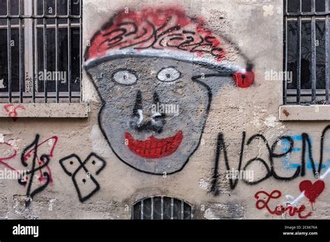 Street Art And Graffiti In Paris France Stock Photo Alamy