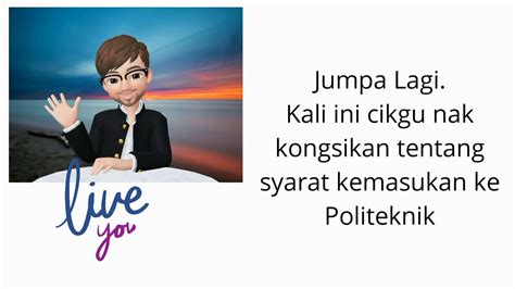 Bahasa melayu mathematics tiga(3) matapelajaran. SYARAT PERMOHONAN KE POLITEKNIK - YouTube